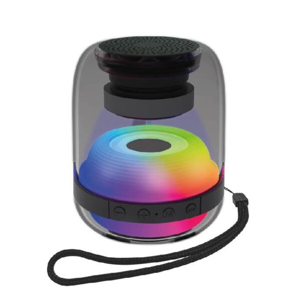 Caixa de Som Bluetooth Multimidia RGB Translucida 5w RMS - Image 2