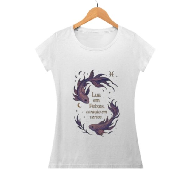 Camisa Feminina Lua em Peixes
